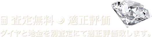 査定無料・適正評価