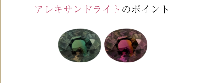 アレキサンドライトポイントプラス